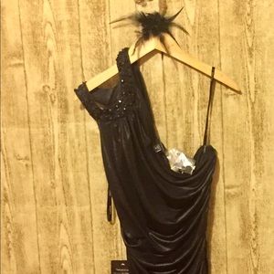 Black sexy Bebe cocktail dress